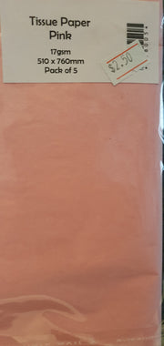 tissue Paper Pink - HOUSE OF PAPER